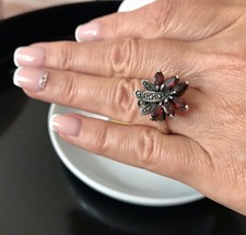 Alt antik Damen Ring Silber