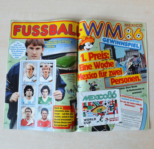 Panini fussball 1986 - wm,