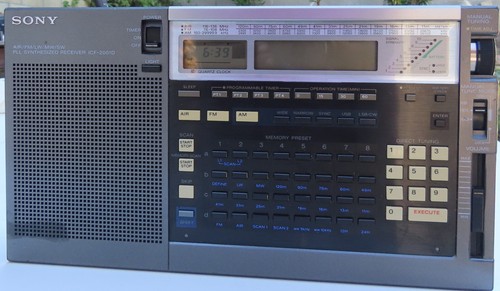 Sony icf 2001d air - sony, icf-2001d