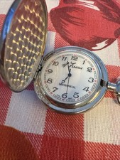 Taschenuhr Vintage Funktionsfaehig Aber Krone Fehlt Zum Aufziehen