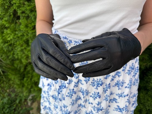 Elegante lederhandschuhe damen - elegante,