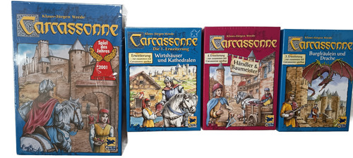 Carcassonne 3 erweiterungen - carcassonne, +