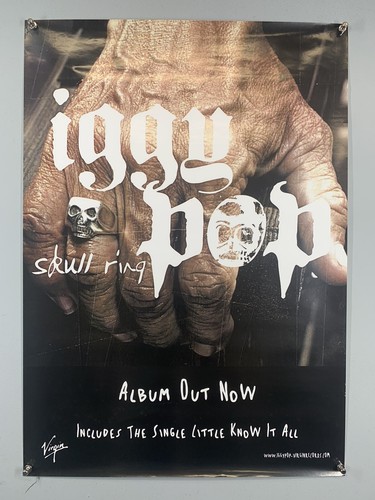 Iggy pop poster original - pop,