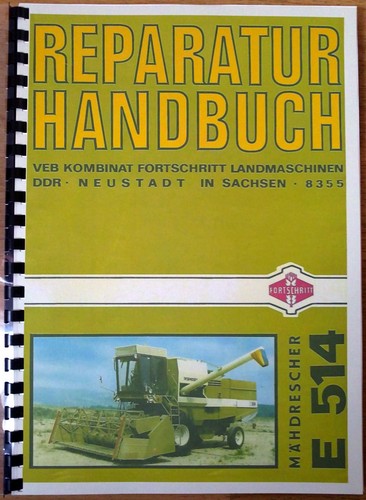Reparaturhandbuch mähdrescher - reparaturhandbuch,