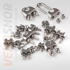 NIRO V4A AISI Drahtseil Klemme
