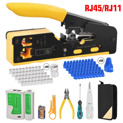 Cat7 werkzeug set - set, crimpzange