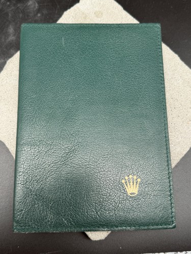1909 rolex grün - leder, etui