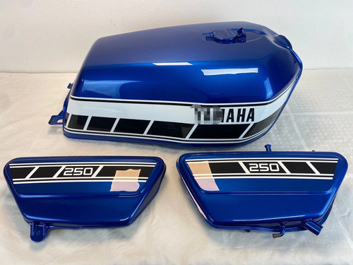 Yamaha rd250c 1976 decal set - yamaha,