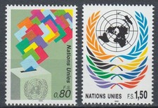 UNO Genf 1991 ** Mi.200/01