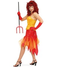 Rock Flammen Teufel Kostüm