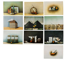 Friedrich Meckseper handsigniert nummeriert 6 Radierungen + 10 Repros in Metall