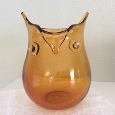 Vintage Glas Vase Dekovase