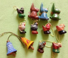 Ostern Deko Anhänger Osterstrauch 12 Artikel Hühner / Hasen