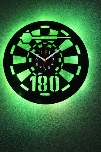 Dart schallplattenuhr led - schallplattenuhr,
