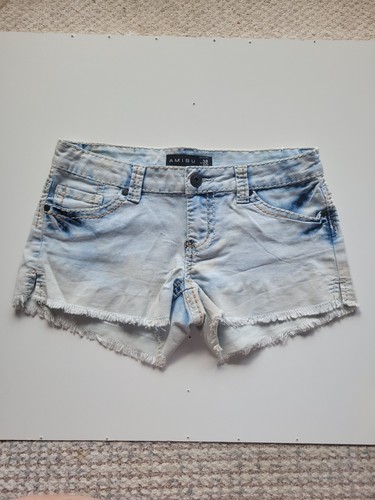 Hellblaue jeansshorts hotpants - hellblaue, jeansshorts/hotpants