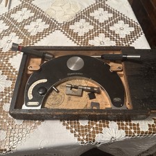 Antiker Zeiss Jena Feinzeiger Bügelmessschraube 90-120mm Passameter!