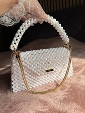 Damentasche Perlenbeutel