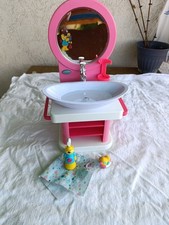 BABY born - Bad Waschtisch Puppenwaschtisch mit Licht- und Soundfunktion