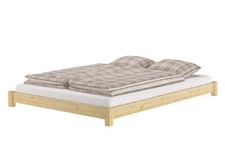 Flaches Futon Doppelbett