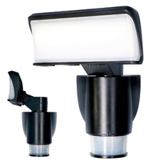 proventa® LED-Strahler mit Motor & Bewegungsm., Licht folgt autom. der Bewegung