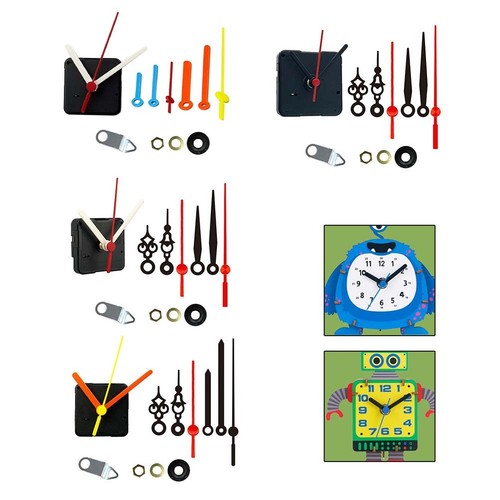 Uhrwerk set mit dekorativen - uhrwerk,