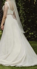 Brautkleid mit leichter