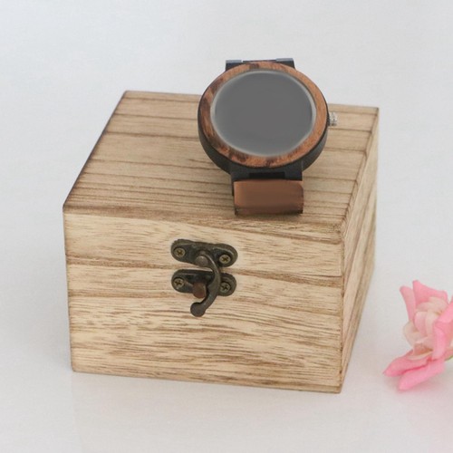 Taschenuhrenetui aus holz - aus,