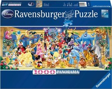 Ravensburger Puzzle 1000 Teile Disney Gruppenfoto Panorama 2009 151097