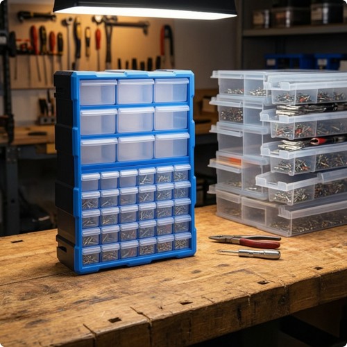 Kleinteileschrank mit - , 39