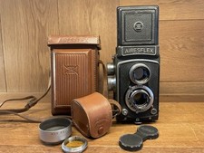 Opt Mint Aires Airesflex Modell IV TLR Filmkamera Koralle 75mm F/3.5 Aus Japan