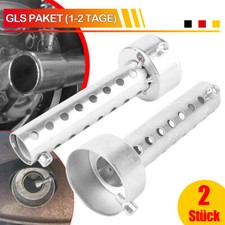 2x Motorrad Auspufftopf