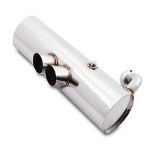 EDELSTAHL-DECAT-AUSPUFFGEHÄUSE IM BRABUS-STIL FÜR SMART FORTWO 0,6 0,7 1998–2007