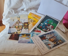 7 Ansichtskarten, Postkarten