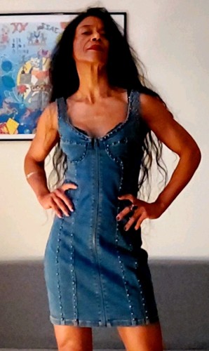 Guess damen denim - guess, blau