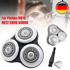 Ersatz-Scherkopf für Philips Norelco RQ10 RQ12 Sensotouch 3D Schwarz-Silber DHL