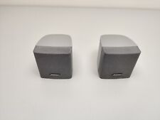 2x BOSE Singlecube Lautsprecher Silber  Lifestyle & Acoustimass Guter Zustand 