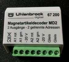 Magnetartikeldecoder für zwei
