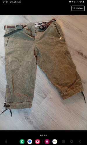 Rodeo cord kniebundhose - cord, gr.50
