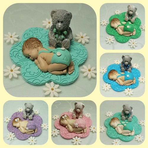Baby mit teddy - baby,
