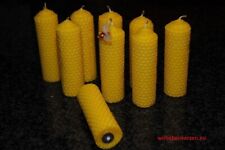 8 Kerzen 100% Bienenwachs 110