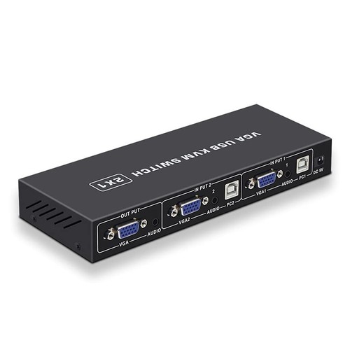 Vga kvm switch port - vga, 2-port