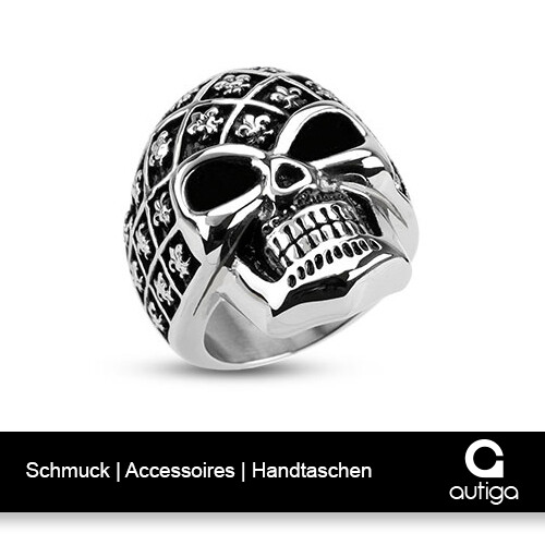 Totenkopf ring herren - totenkopf,