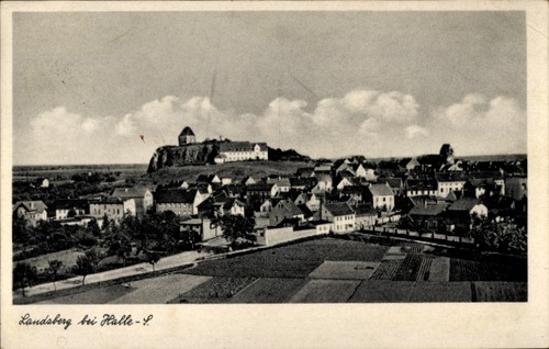 Landsberg saalekreis - ak,