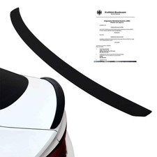 Heck Spoiler Lippe Kofferraumspoiler schwarz matt ABE paßt für Audi A5 S5 RS5 F5