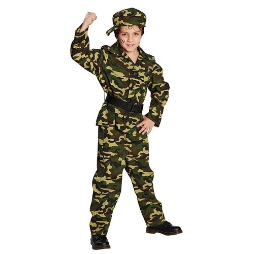 Kämpfer jungen camouflage - ,