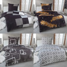 Winter Plüsch Bettwäsche 135x200 155x220 200x200 Cashmere-Touch Fleece Bettbezug