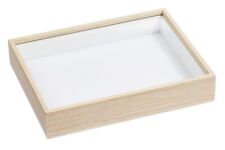 3d-Rahmen Holz-Optik + Glas