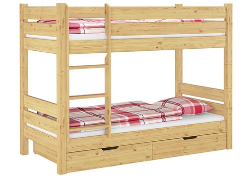 Teilbares stockbett massiv - teilbares,