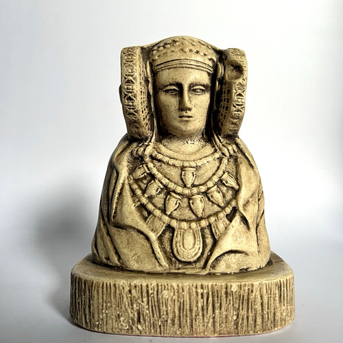 Vintage dame von elche büste - dame,