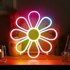 Blume LED Neon Schild Licht